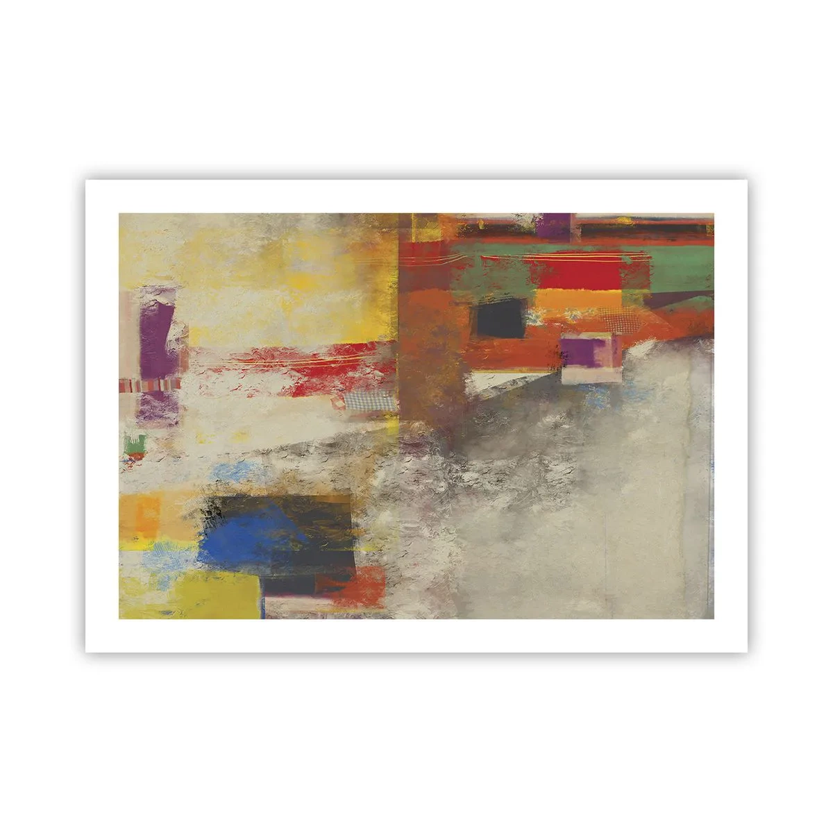 Poster - Geometry of Colours - 70x50 cm