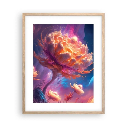 Poster in light oak frame - Another World - 40x50 cm