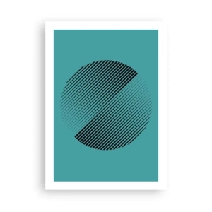 Poster - Circle - Geometrical Variation - 50x70 cm