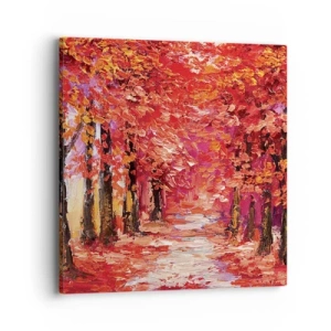 Canvas picture - Autumnal Impression - 40x40 cm