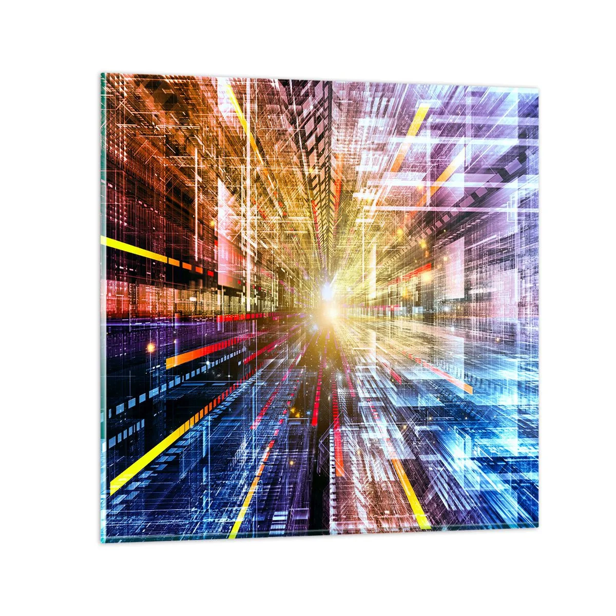 Glass picture - Light Passage - 50x50 cm