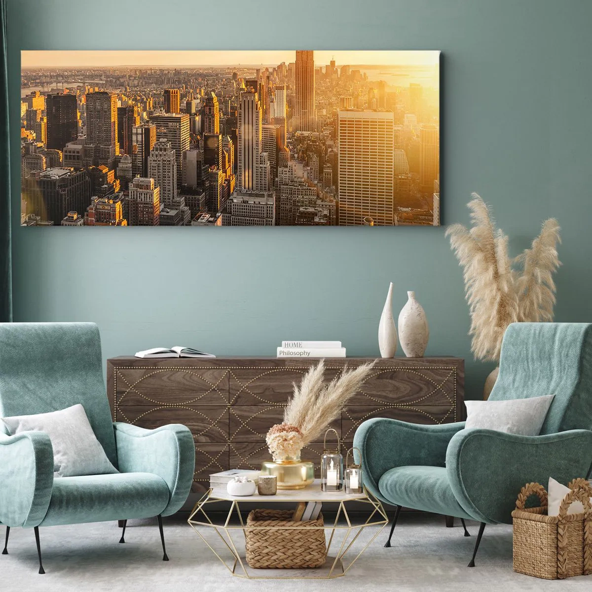 Canvas picture - Growing in the Sun - 100x40 cm