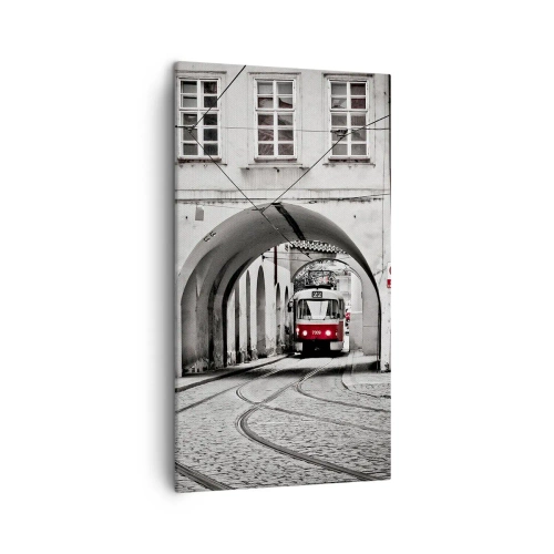 Canvas picture - Through City Labirynth - 45x80 cm