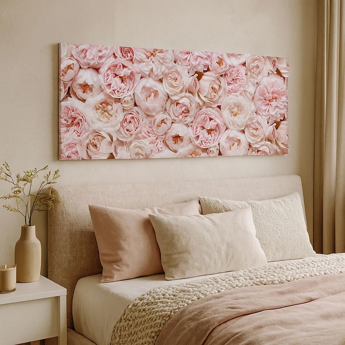 Canvas picture - Decked with Roses - 100x40 cm