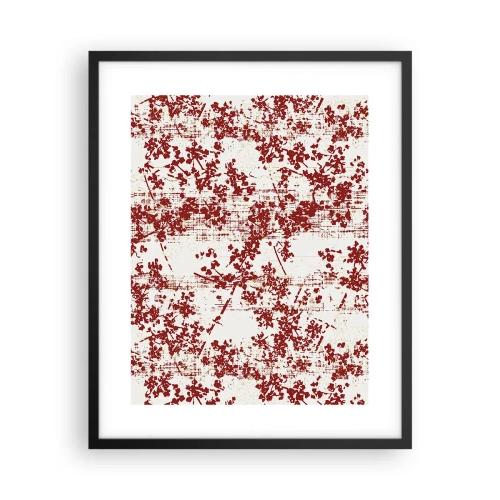 Poster in black frame - Like Old-fashioned Percale - 40x50 cm