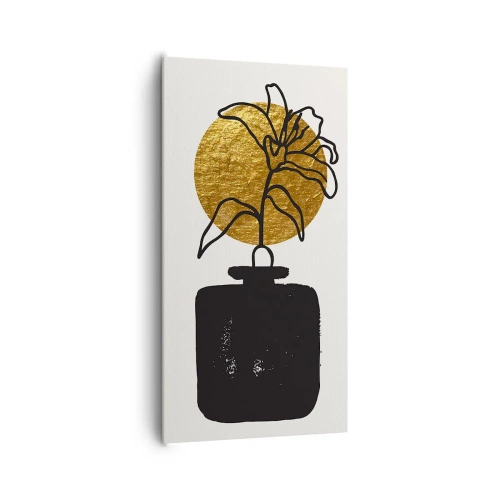 Canvas picture - Beauty Precious as Gold - 65x120 cm