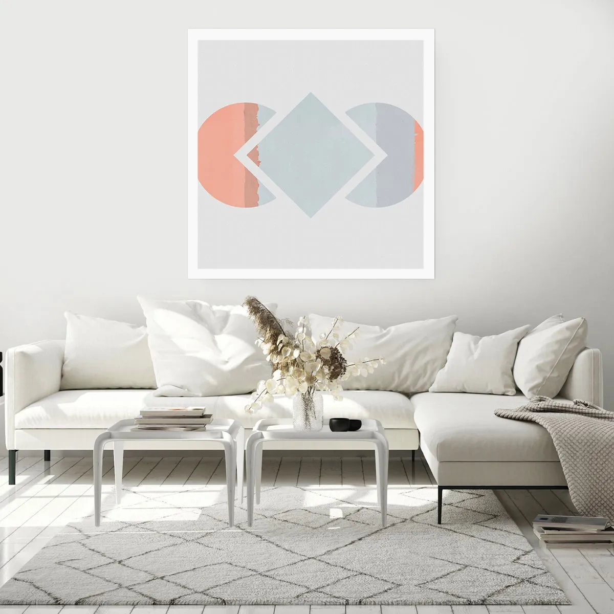 Poster - Situation Is Clear - 40x40 cm
