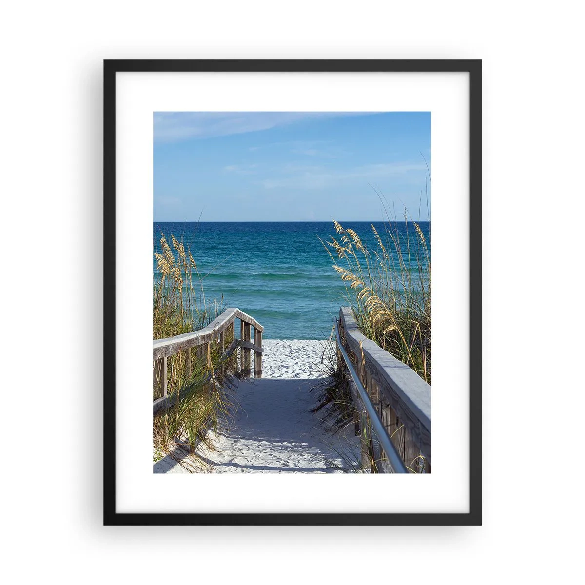 Poster in black frame - In the Sun, out in the Wind - 40x50 cm