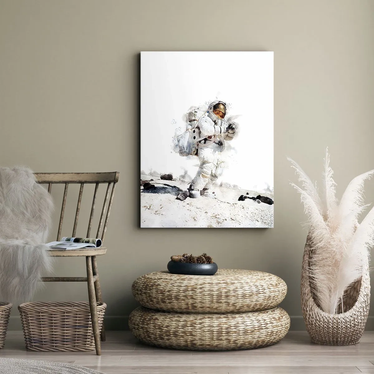 Canvas picture - Messenger of the Earth - 45x80 cm