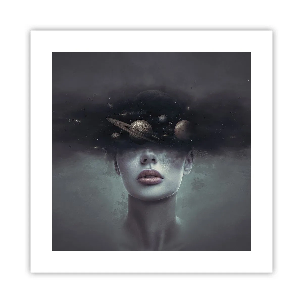 Poster - And Planets are Revolving… - 40x40 cm