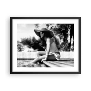 Poster in black frame - Summer Dream - 50x40 cm