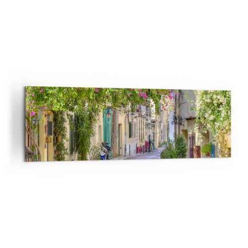 Canvas picture - Blooming Alley - 160x50 cm