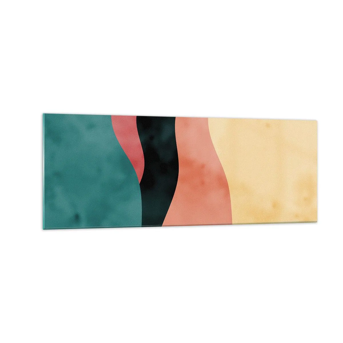 Glass picture - Compatible Incompability - 140x50 cm