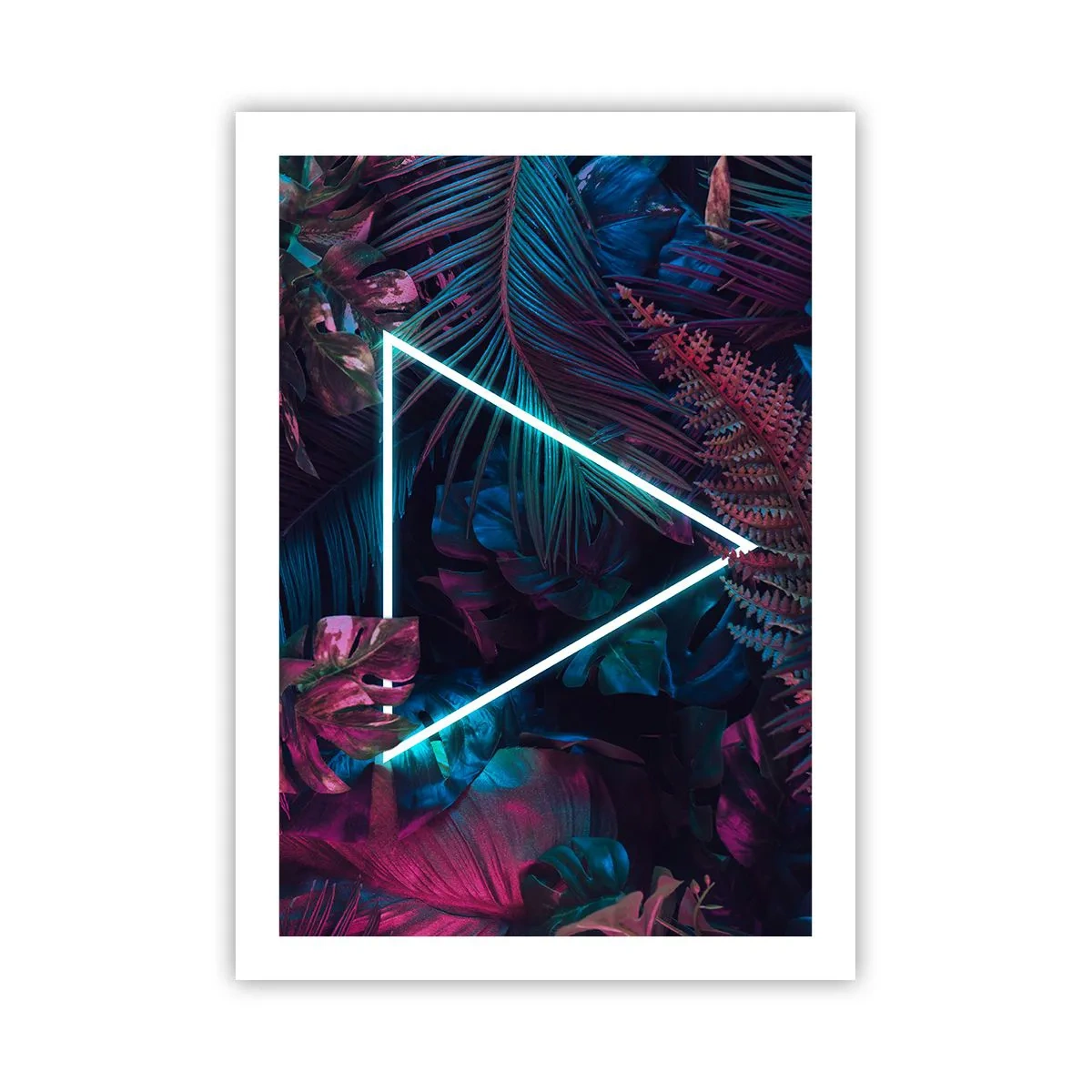 Poster - Disco Style Garden - 50x70 cm