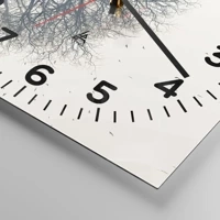 Clock face with numbers