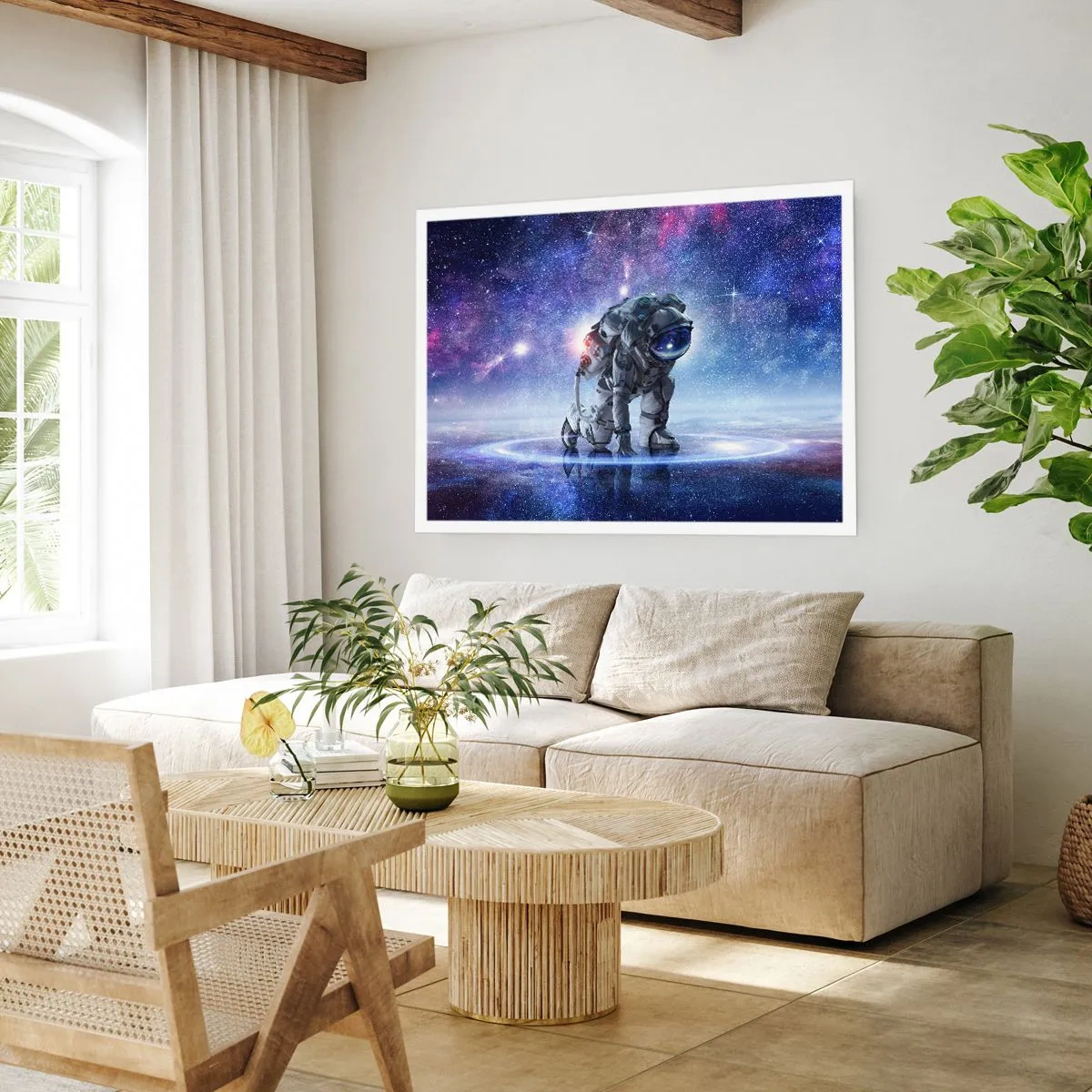Poster - Starry Night above Me - 100x70 cm