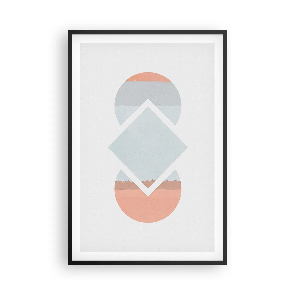 Poster in black frame - Situation Is Clear - 61x91 cm