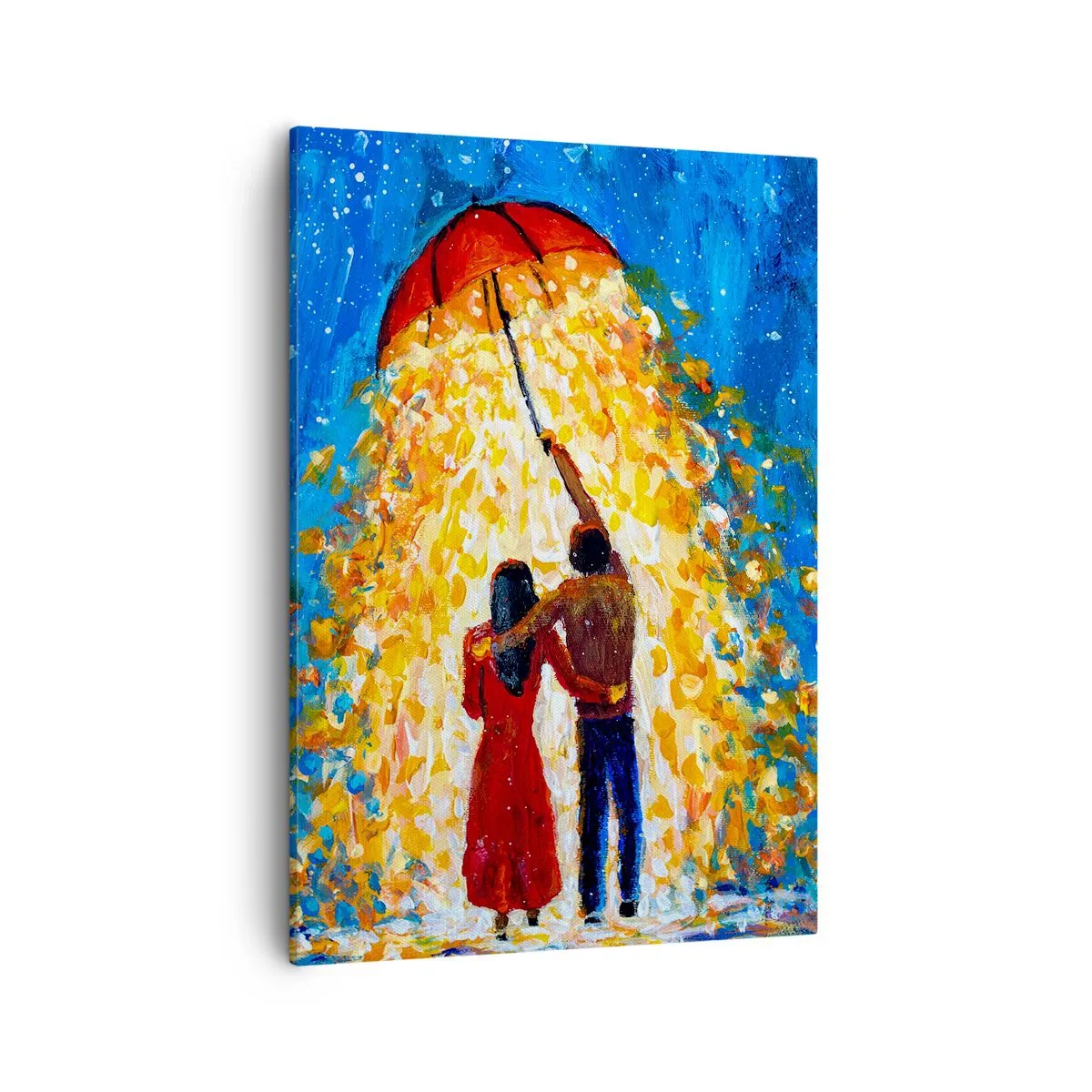 Canvas picture - Magic of a Rainy Evening? - 50x70 cm