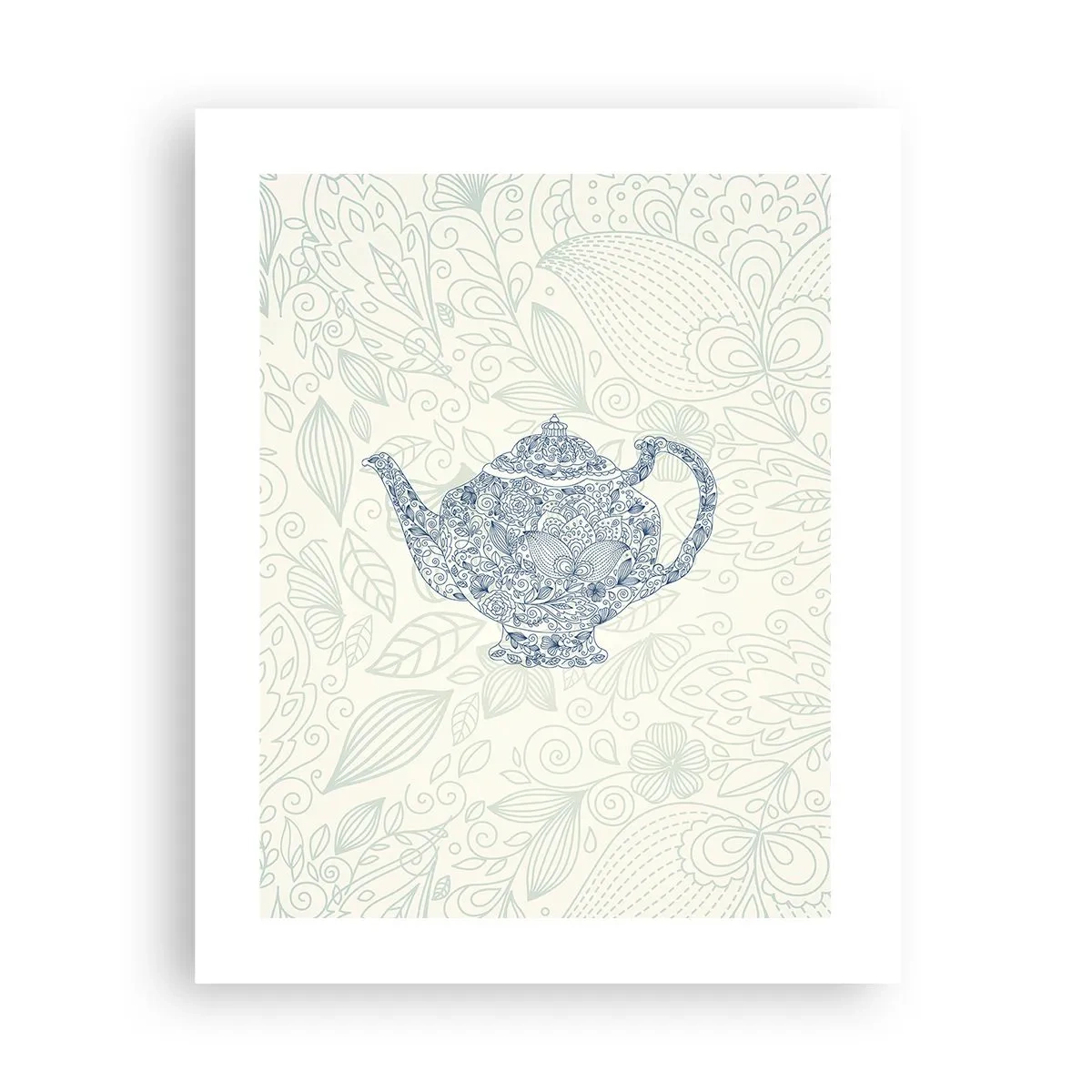 Poster - Charm of Tea - 40x50 cm