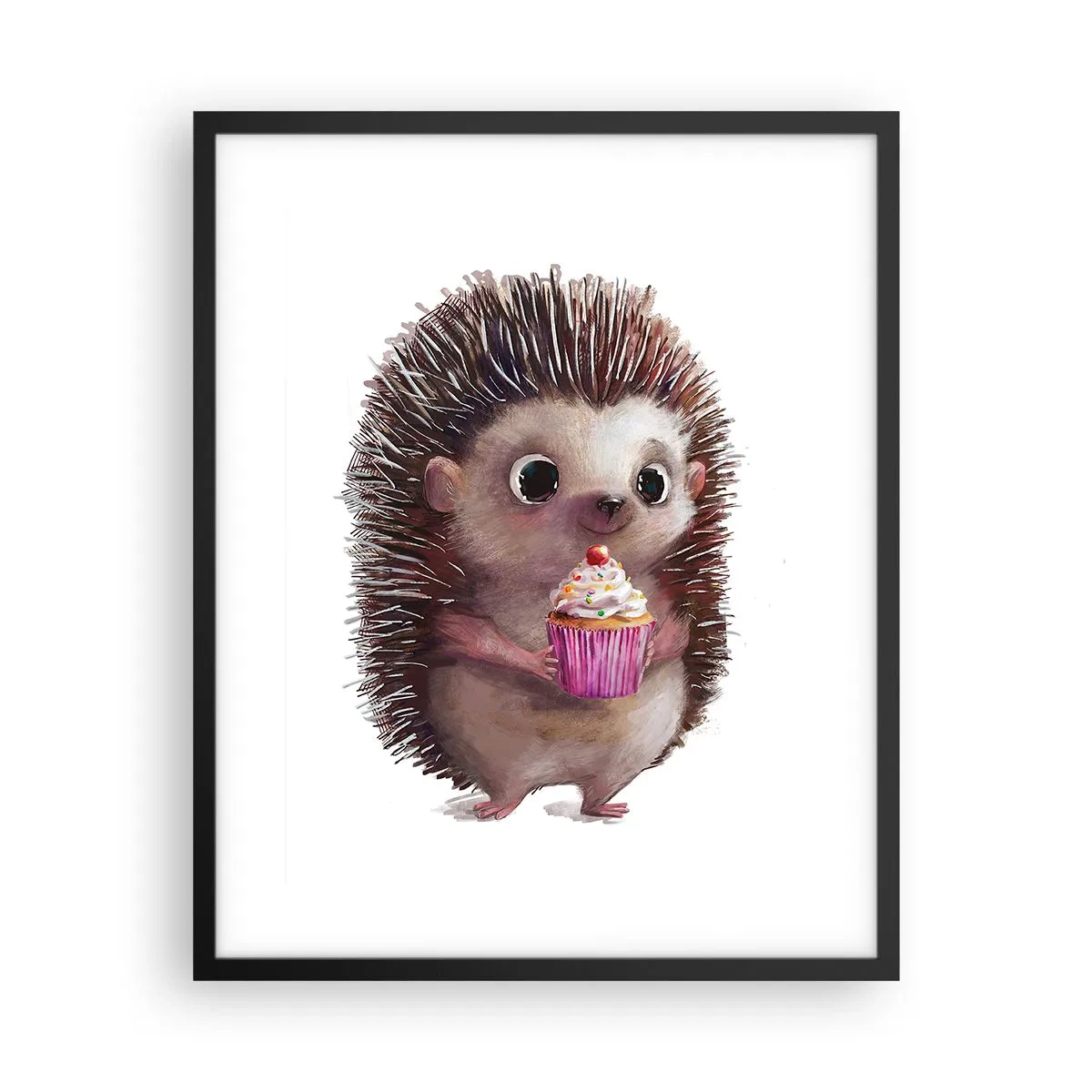 Poster in black frame - Everyday is Holiday - 40x50 cm