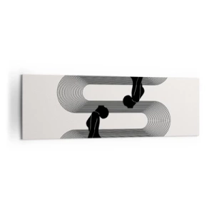 Canvas picture - Sensual Symmetry - 160x50 cm