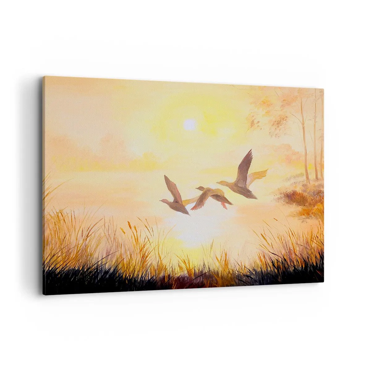 Canvas picture - Beginning of a Distant Journey - 100x70 cm