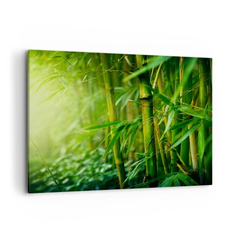 Canvas picture - Getting to Know the Green - 120x80 cm