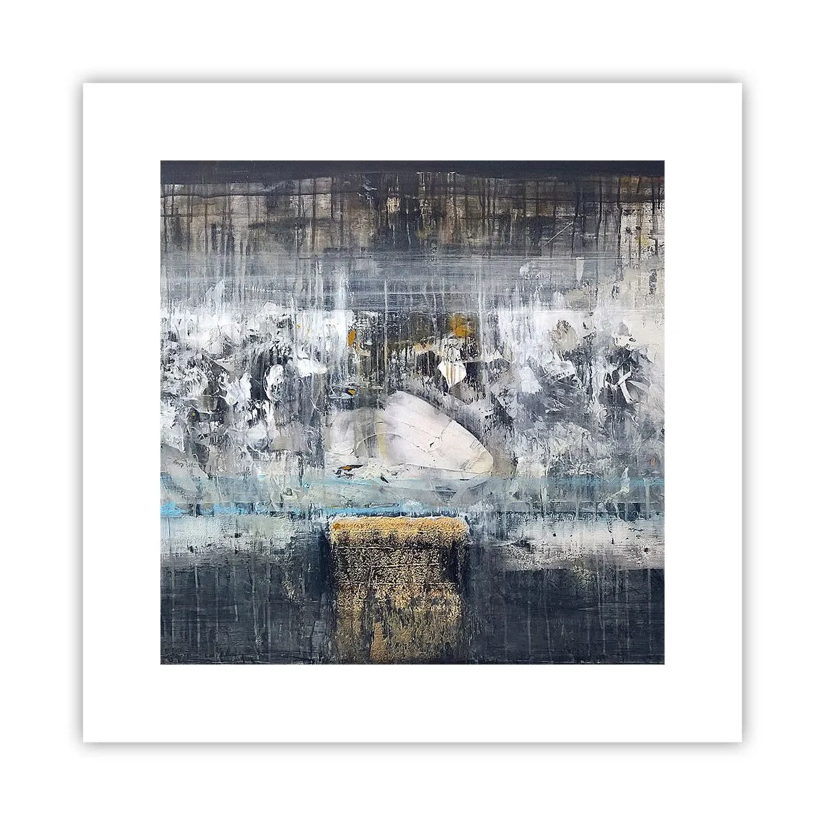 Poster - Icy Path - 30x30 cm