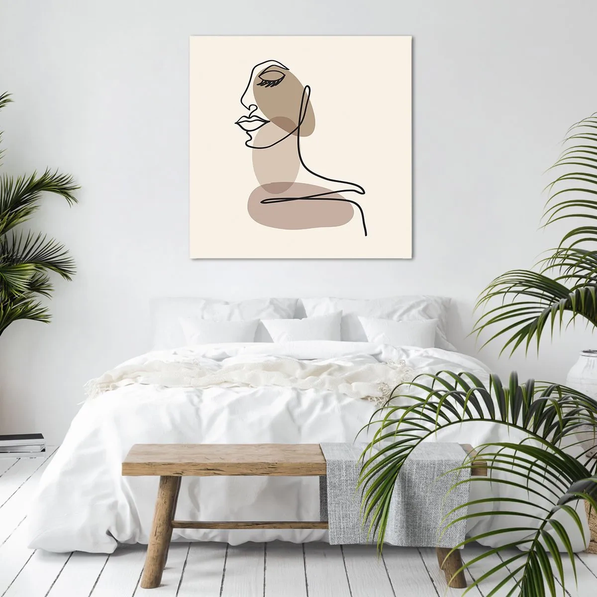 Canvas picture - Certain Line of Beauty - 30x30 cm