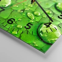 Clock face with numbers