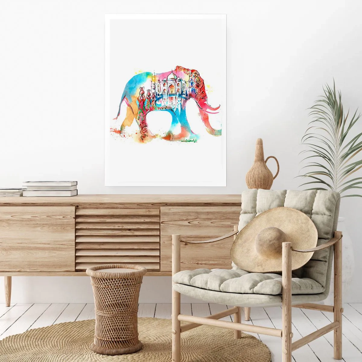 Poster - India - Atmosphere of Love - 40x50 cm