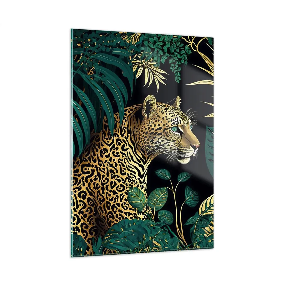 Glass picture - Host in the Jungle - 50x70 cm