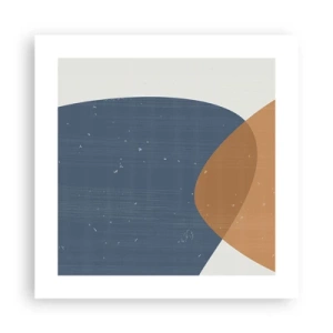 Poster - Ovals and Intersections - 40x40 cm