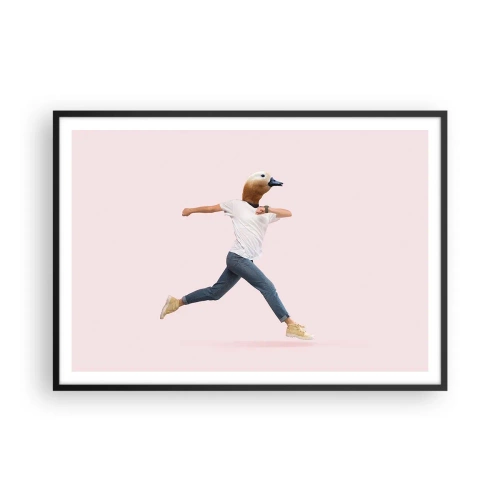 Poster in black frame - Pinch of Absurd - 100x70 cm