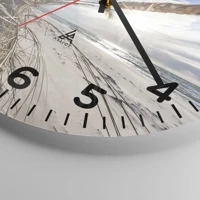 Clock face with numbers