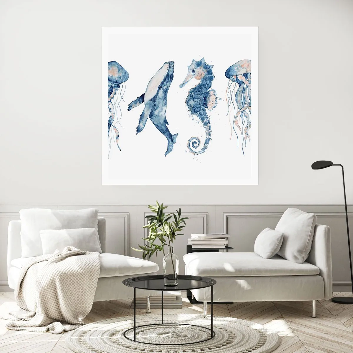 Poster - Sea Quirks - 60x60 cm