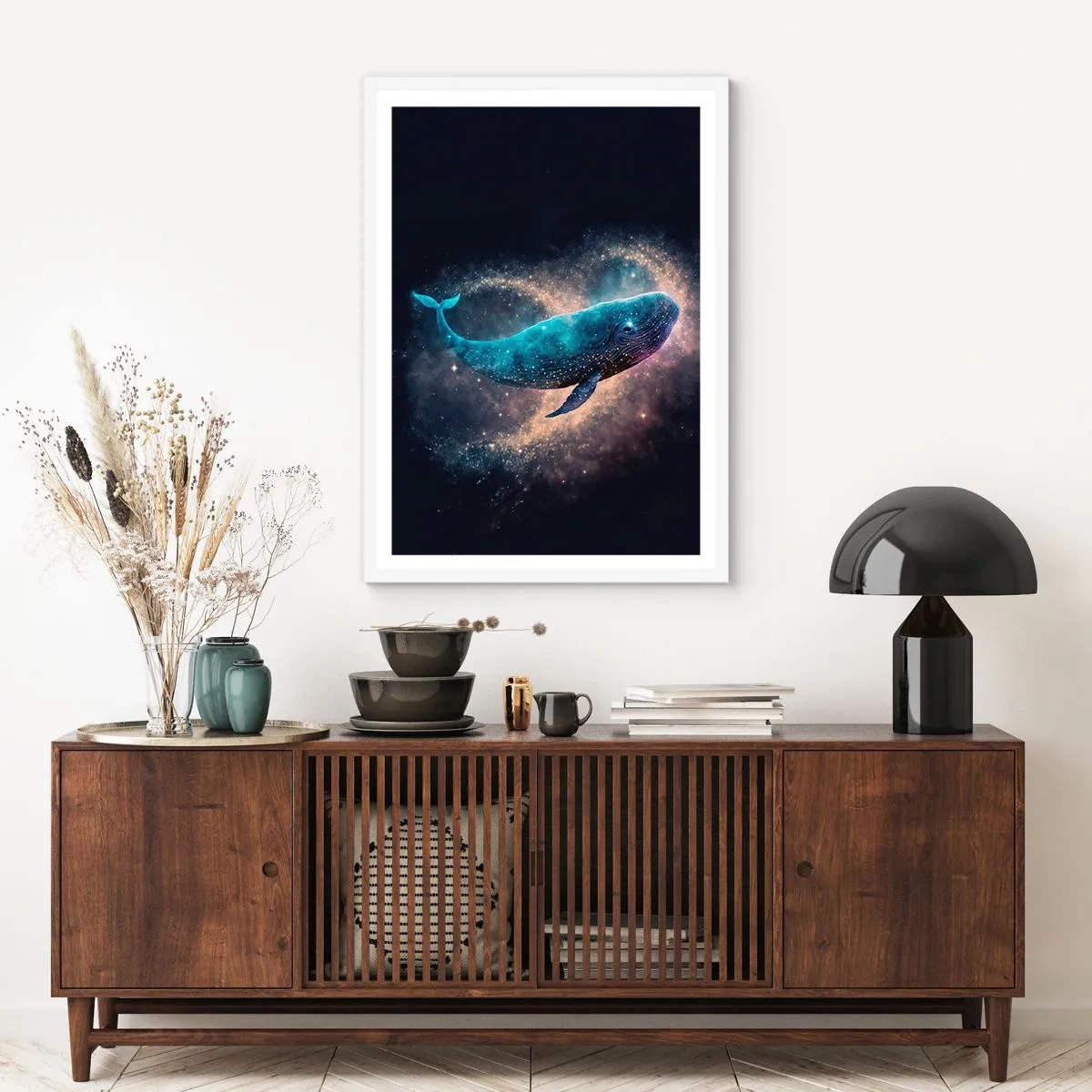 Poster in white frmae - Such World Exists... - 61x91 cm