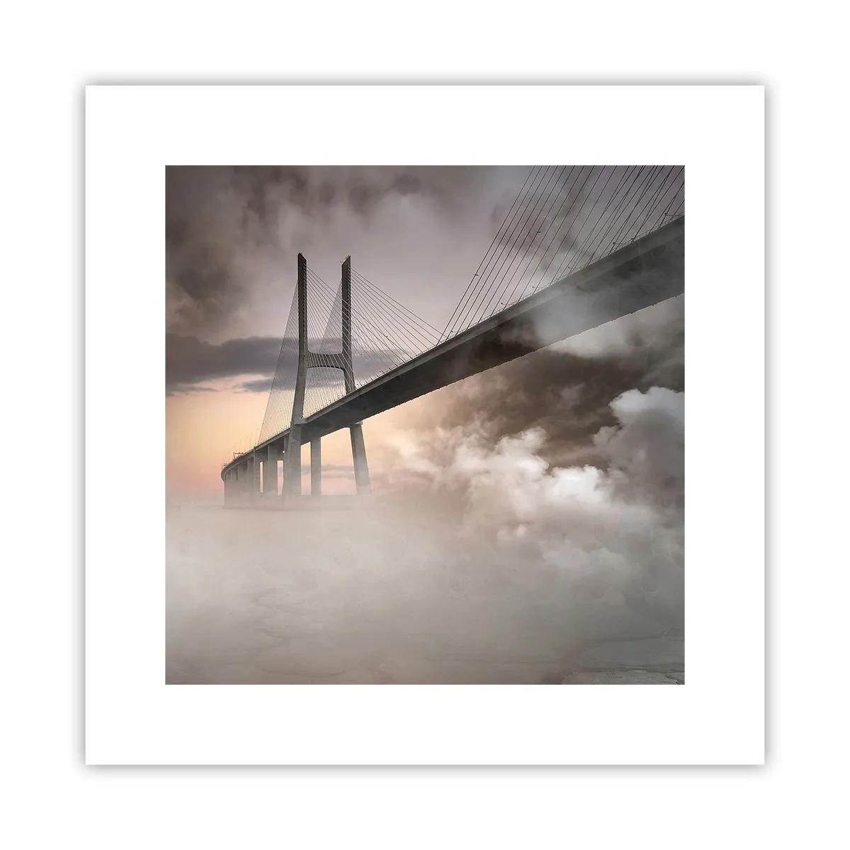 Poster - By the River that Doesn't Exist - 30x30 cm