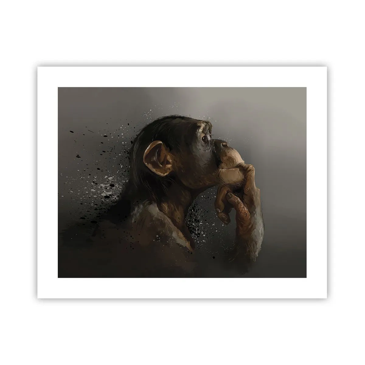 Poster - Certainly a Thinker - 50x40 cm