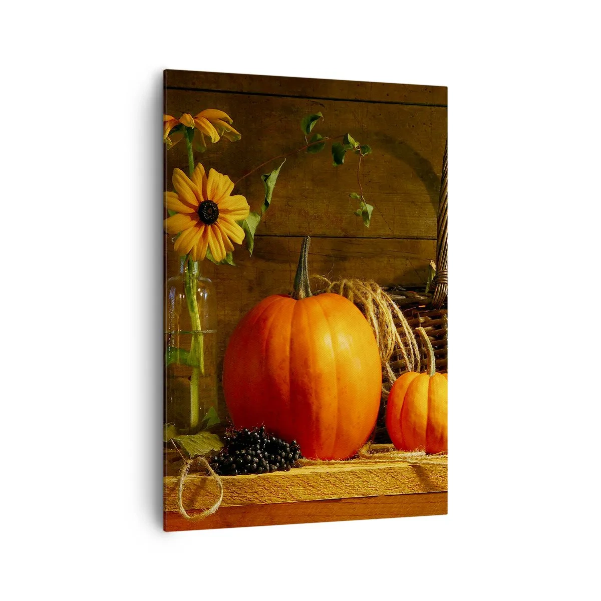 Canvas picture - Rustic Composition - Fruit of Autumn - 70x100 cm