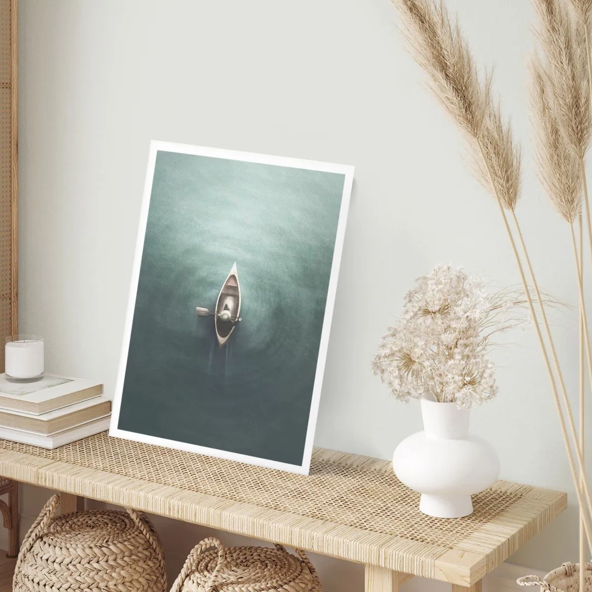 Poster - Through Moon Lake - 30x40 cm