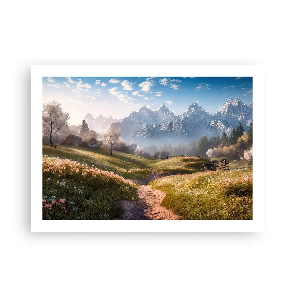 Poster - Quiet Valley - 70x50 cm