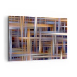 Canvas picture - Light Woven - 120x80 cm