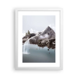 Poster in white frmae - In the Eye of a Surrealist - 30x40 cm