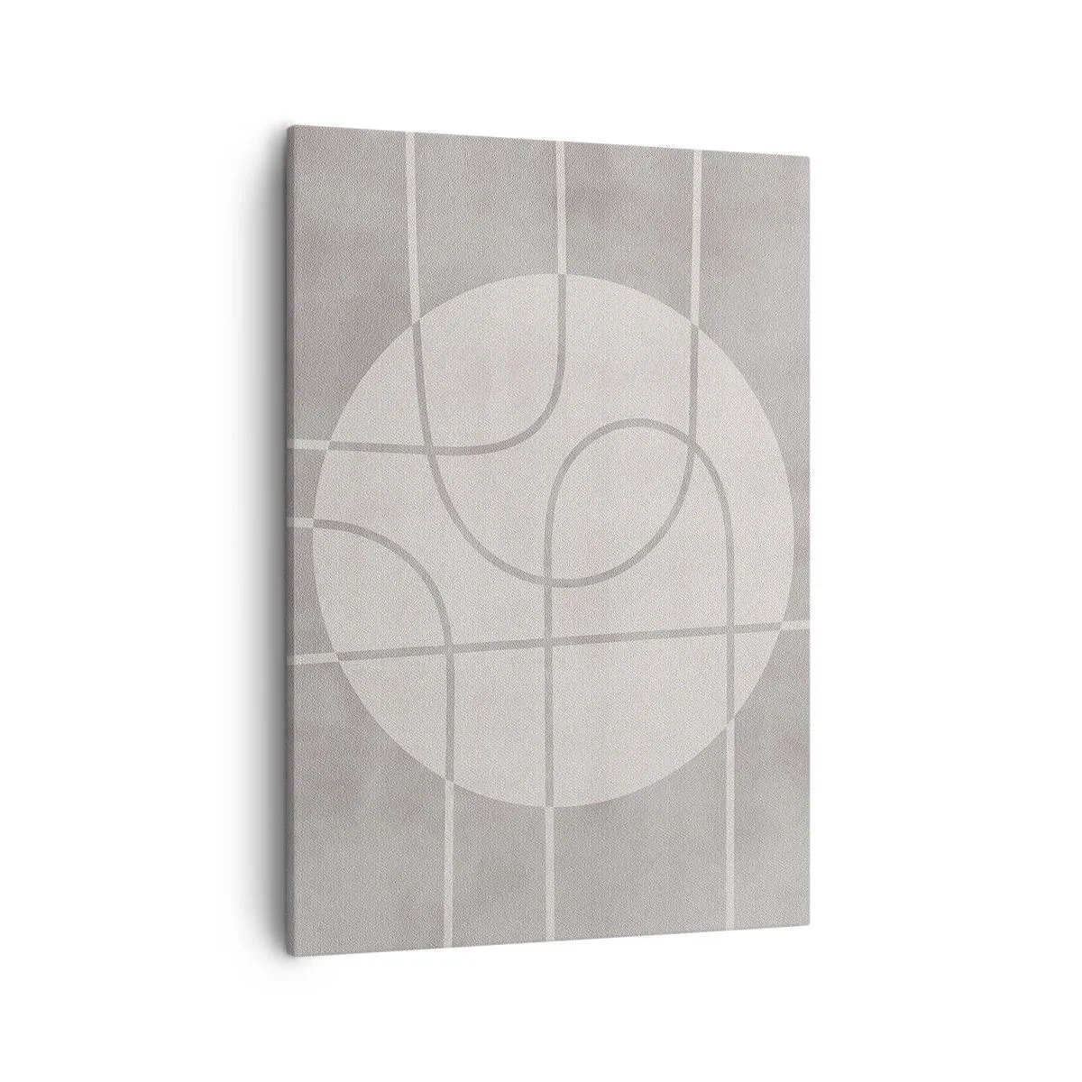 Canvas picture - Circular and Straight - 50x70 cm