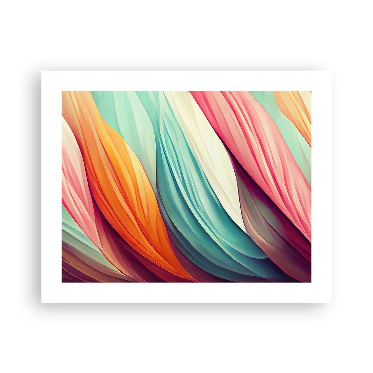 Poster - Rainbow Knot - 50x40 cm