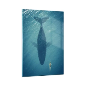 Glass picture - Meeting at the Ocean - 80x120 cm