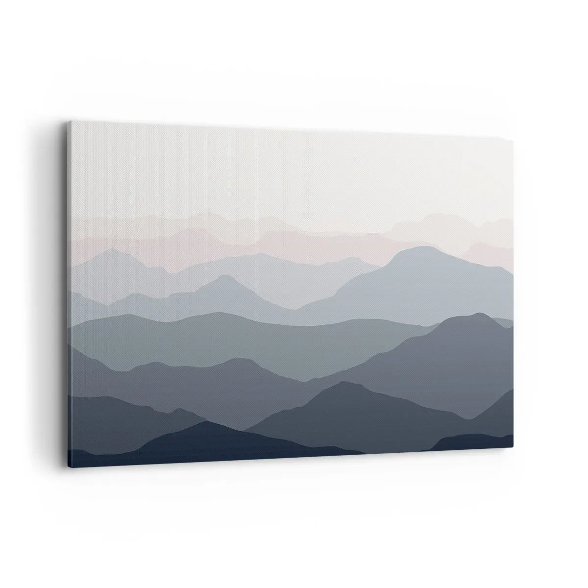 Canvas picture - Mountain Waves - 120x80 cm