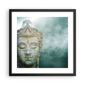 Poster in black frame - In Search of Light - 40x40 cm