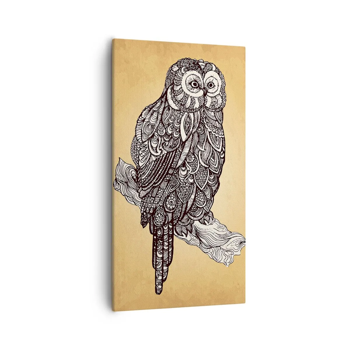 Canvas picture - Mysterious Ornaments of Wisdom - 55x100 cm